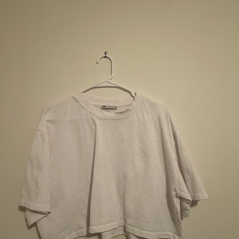 Zara Classic White Tee